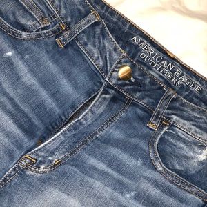 AE Denim High Waisted Short